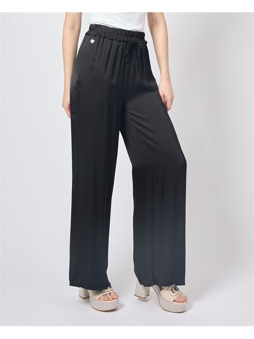 Pantalon en satin pour femme Manila Grace MANILA GRACE | P052VUMA001